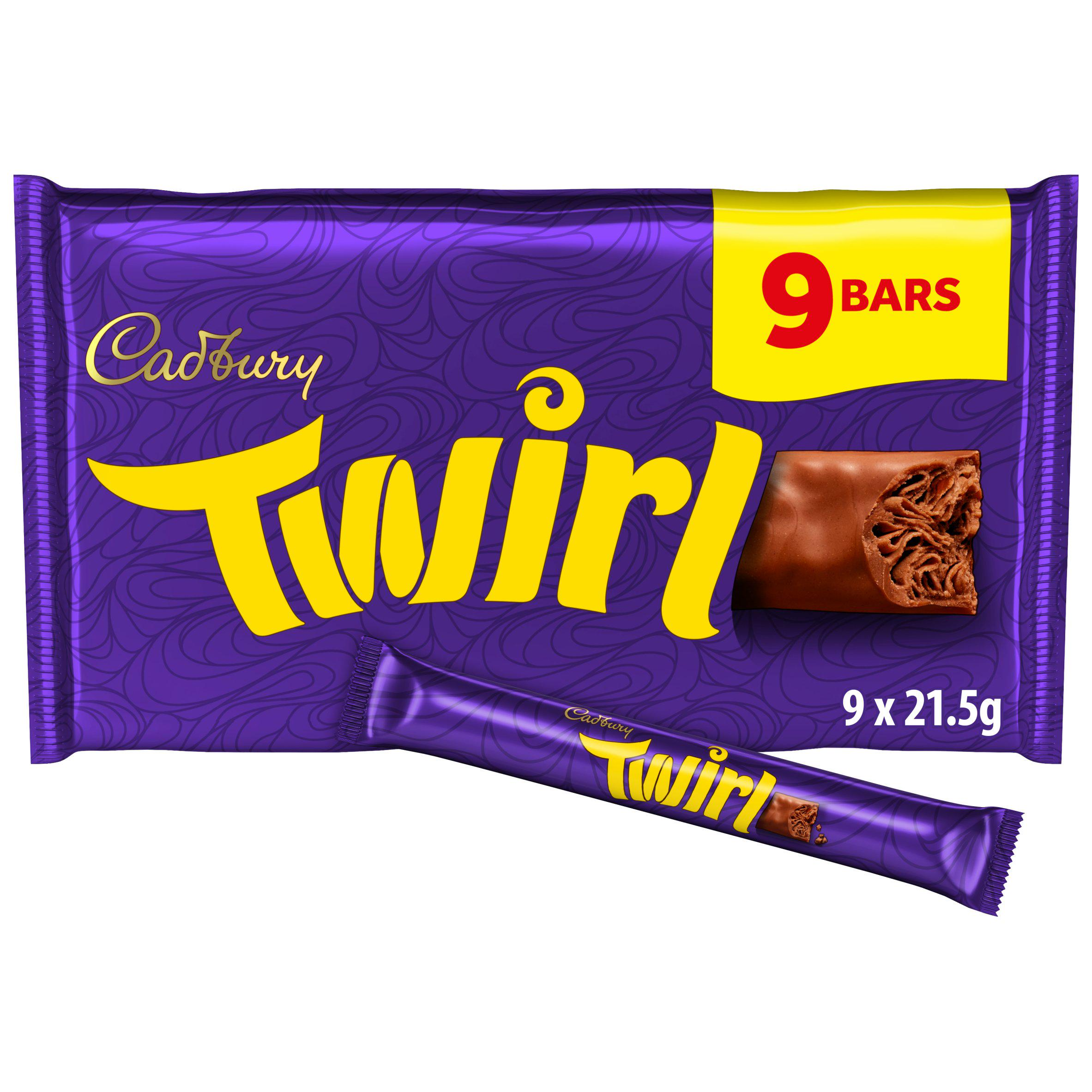 Cadbury Twirl 9'lu Paket (9x21.5g)