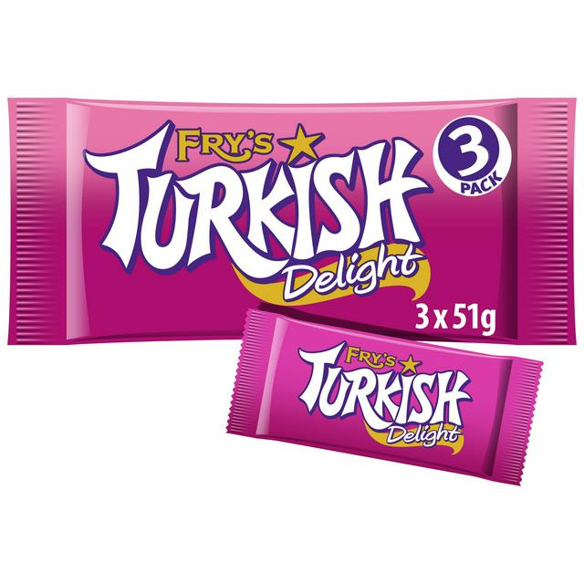 Fry's Turkish Delight 3'lü Paket (3x51g)