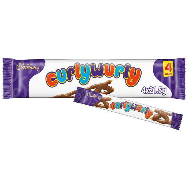 Cadbury Curly Wurly 4'lü Paket (4x21.5g)